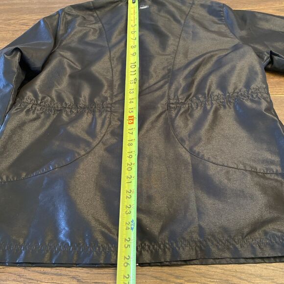 Fila Sport Jacket Women’s Size Large? Windbreaker Full Zip Light Cords Hooded - Picture 11 of 12